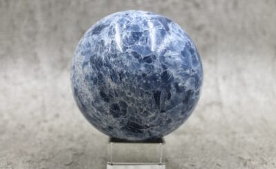 Blue Calcite Sphere (LARGE) Healing Crystal 1149g 90MM