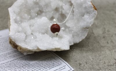 Red Jasper Ball Pendulum