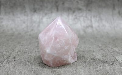 Rose Quartz Cut Base Point Healing Crystal