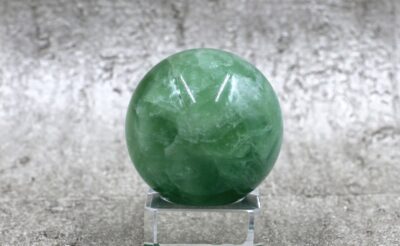 Green Fluorite Sphere Healing Crystal