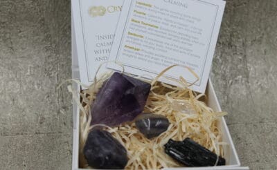 'CALMING' Healing Crystal Gift Box Set