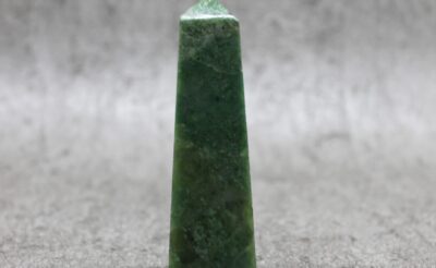 Serpentine Polished Point Healing Crystal (LARGE)  142g 100MM