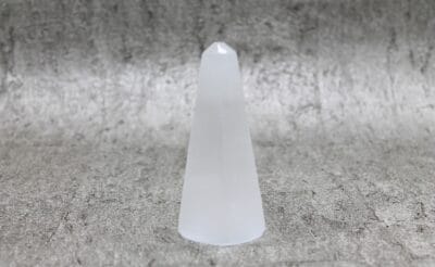 Selenite Point Healing Crystal