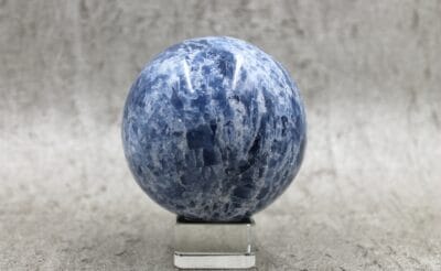 Blue Calcite Sphere (LARGE) Healing Crystal 1083g 85MM