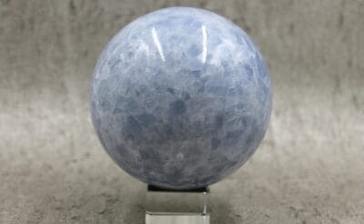 Blue Calcite Sphere (LARGE) Healing Crystal