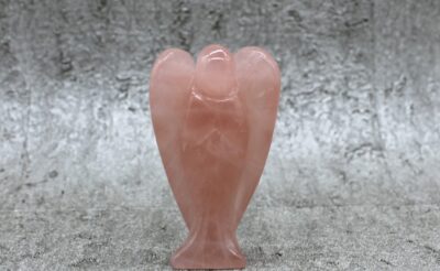 Rose Quartz Angel Healing Crystal (MEDIUM) - 92g 72MM