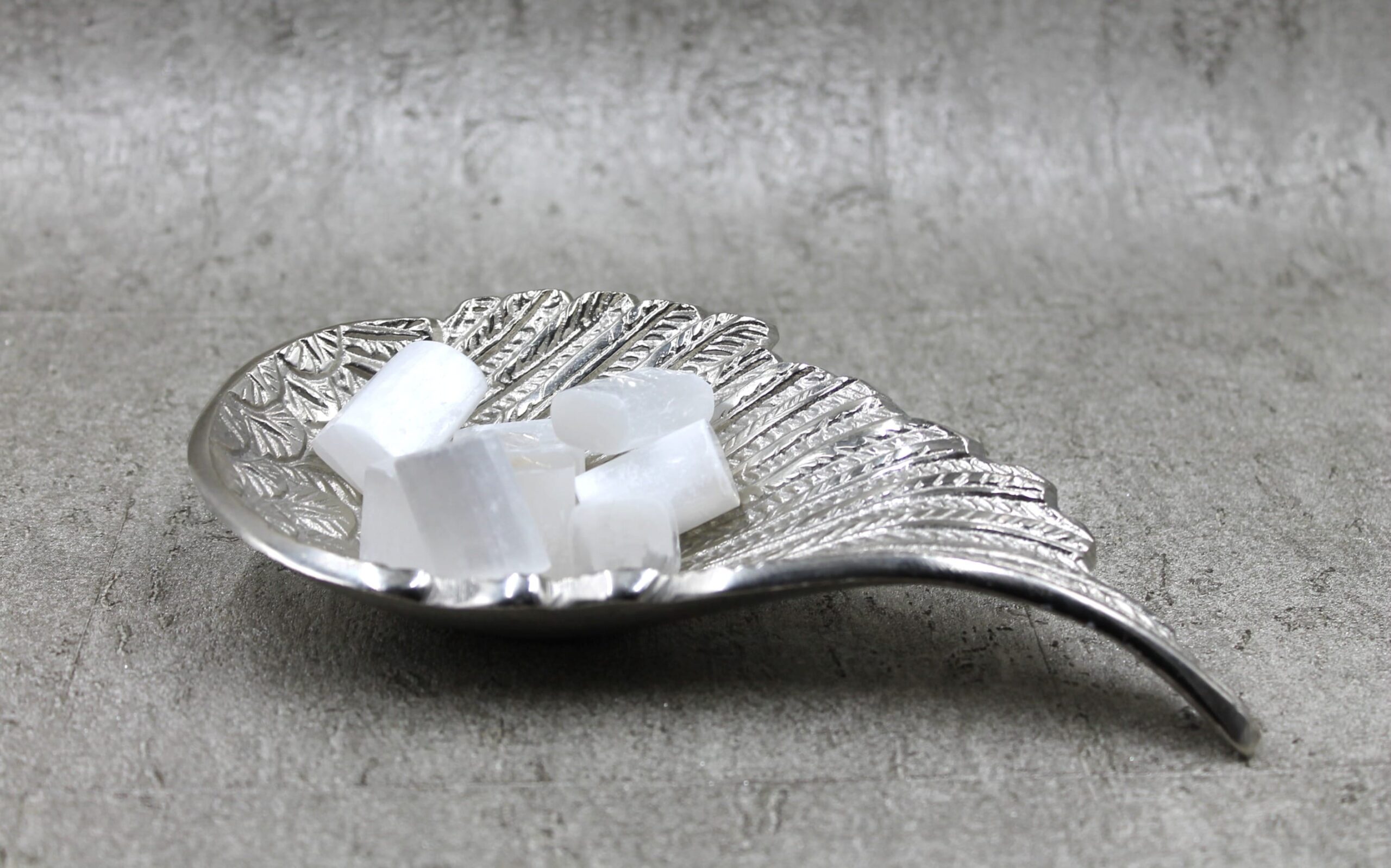 Selenite tumblestones