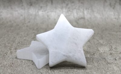 Selenite Star (Large) - 175g 90MM