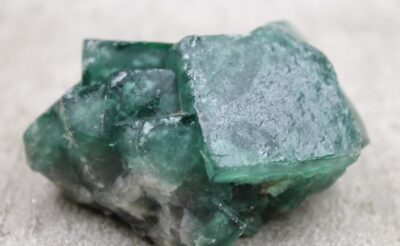Green Fluorite Cubic Cluster Healing Crystal