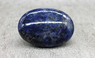 Sodalite Palmstone (MEDIUM) Healing Crystals 91g 65MM