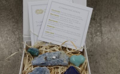 'COMMUNICATION' Healing Crystal Gift Box