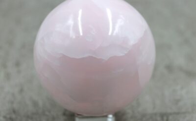 Mangano Calcite Sphere (MEDIUM) Healing Crystal 525g 70MM