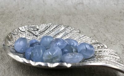 Celestite Tumbled Stone Healing Crystal