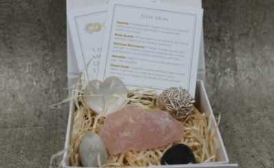 'NEW MUM' Crystal Healing Gift Box