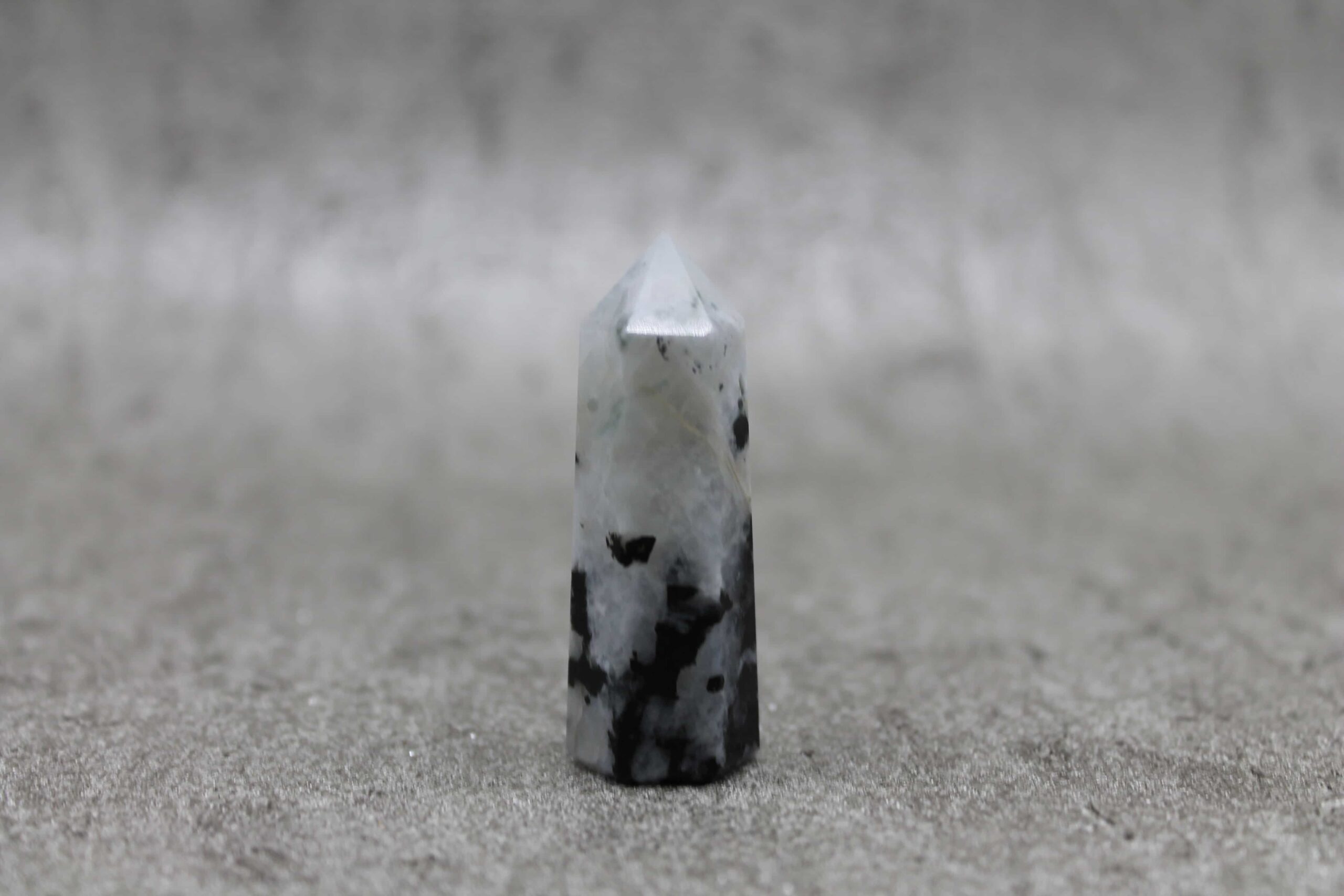 Rainbow Moonstone Polished Point (MEDIUM) 49g 50MM