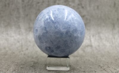 Blue Calcite Sphere (LARGE) Healing Crystal 1118g 90MM