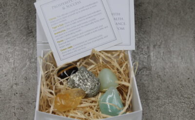 'PROSPERITY, WEALTH AND SUCCESS' Gift Box - Healing Crystal Box Set