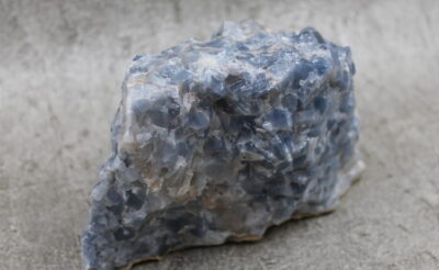 Blue Calcite Rough Healing Specimen 1379g 100MM x 140MM