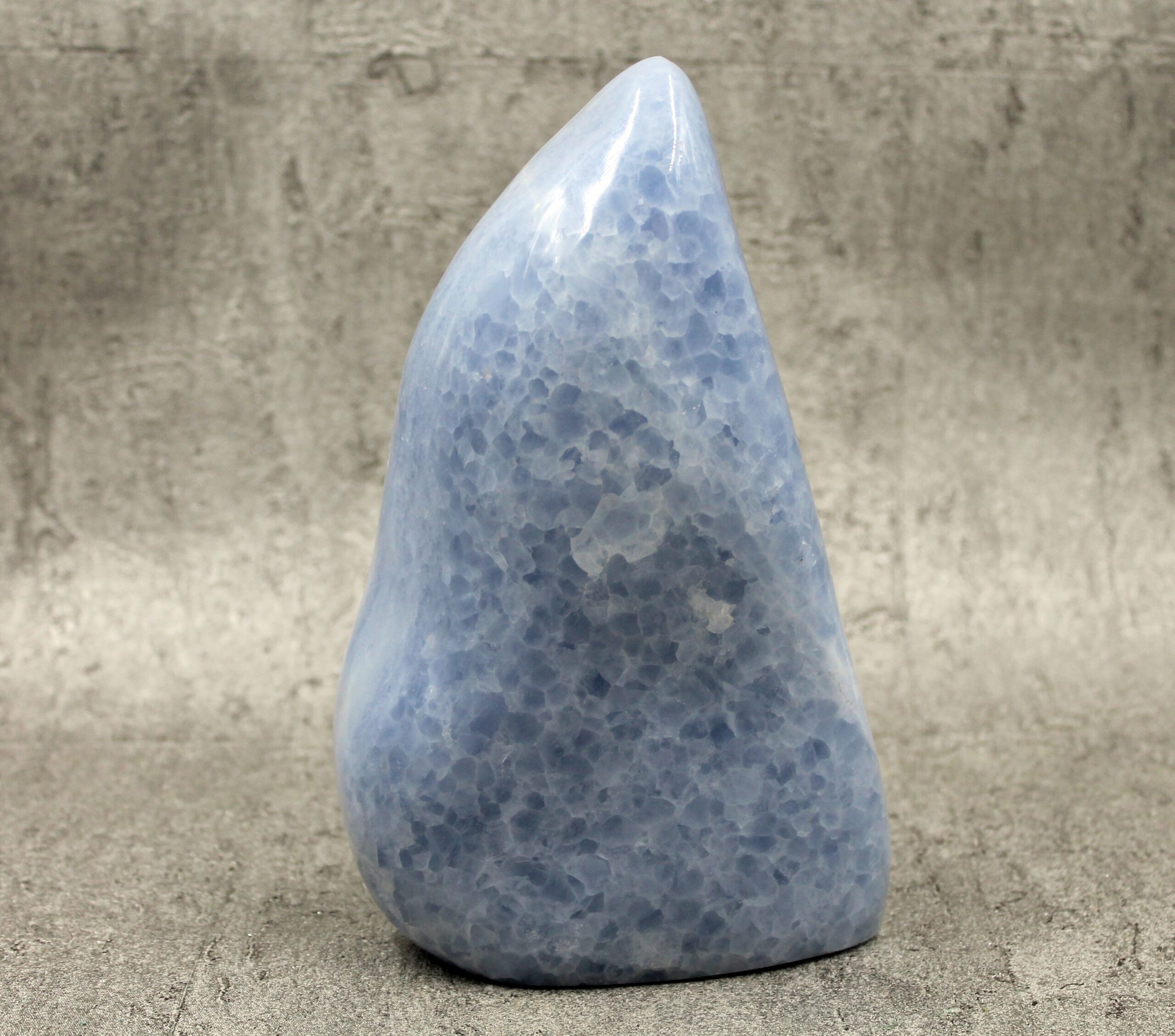 Blue Calcite Polished Freeform