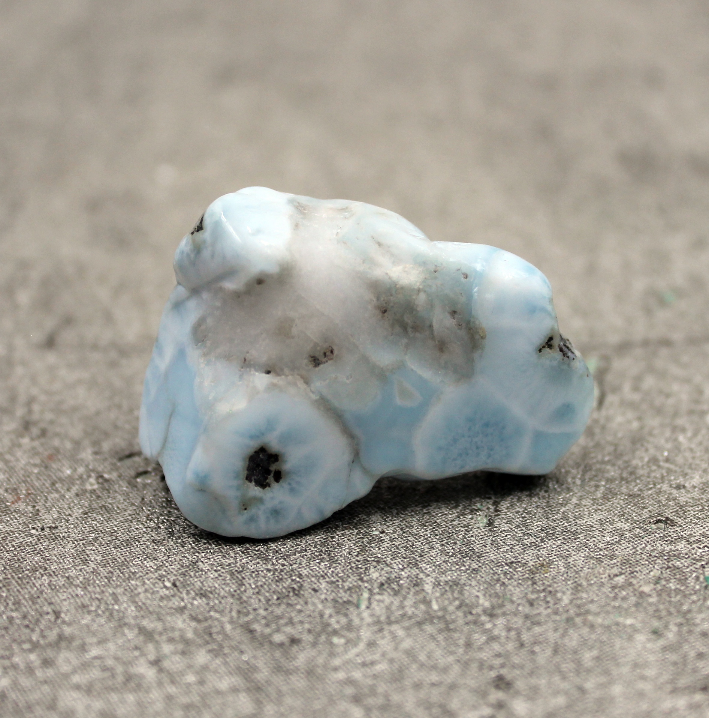 Larimar Polished Specimen Healing Crystal