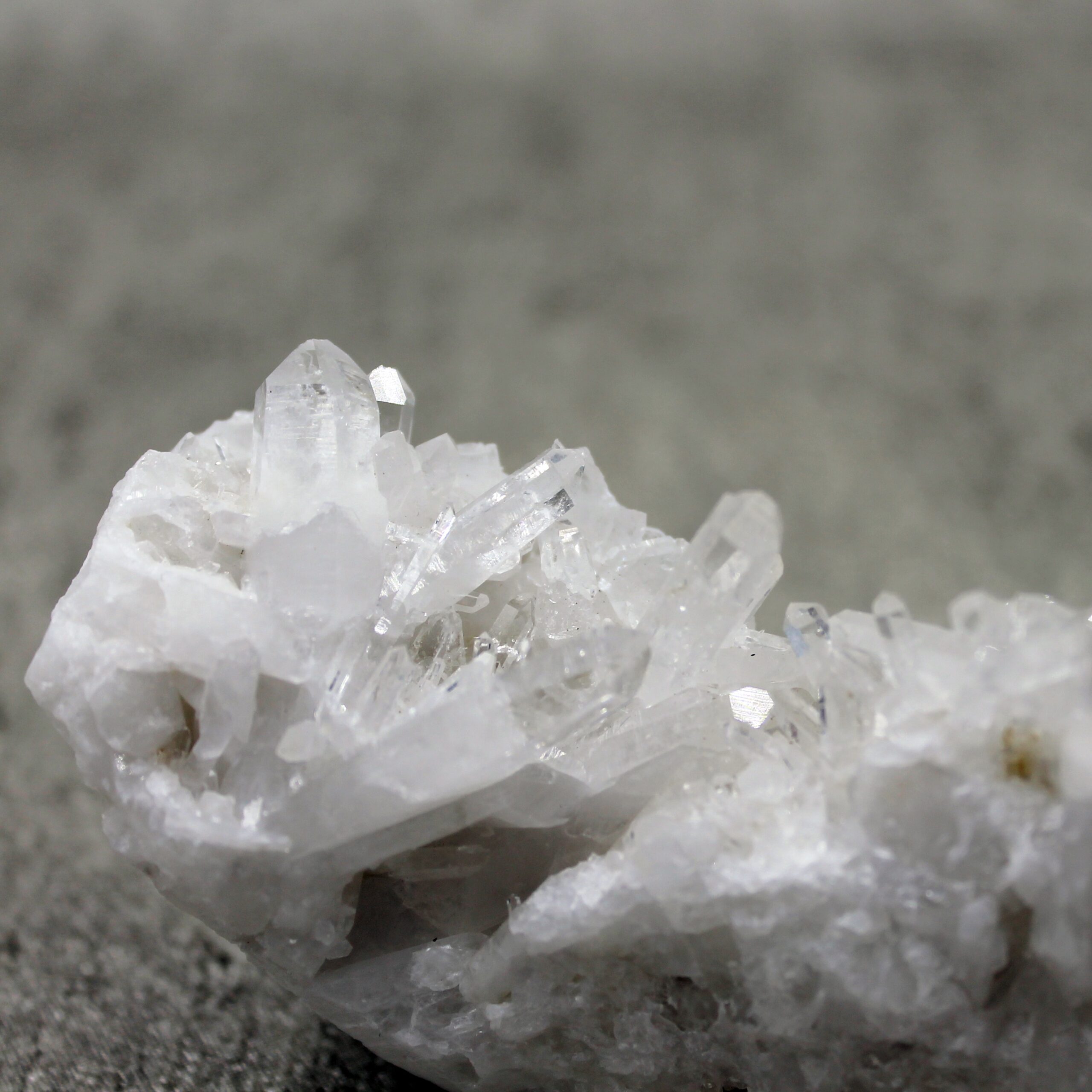 Clear Quartz Crystal Cluster
