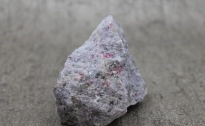 Natural Rubellite (Red Tourmaline) in Lepidolite Specimen Healing Crystal - 308g