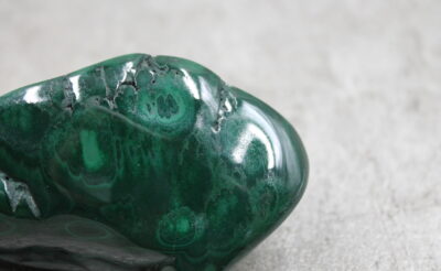 Malachite Polished Specimen (3) - Healing Crystal 181g