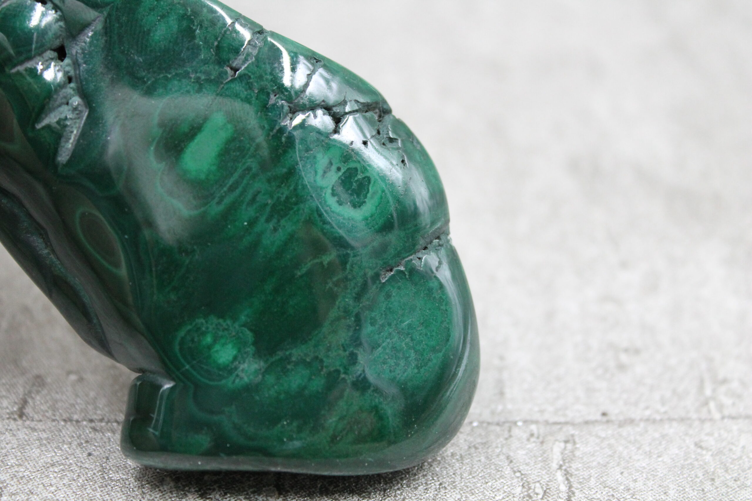 Malachite Polished Specimen (3) - Healing Crystal 181g - Image 5