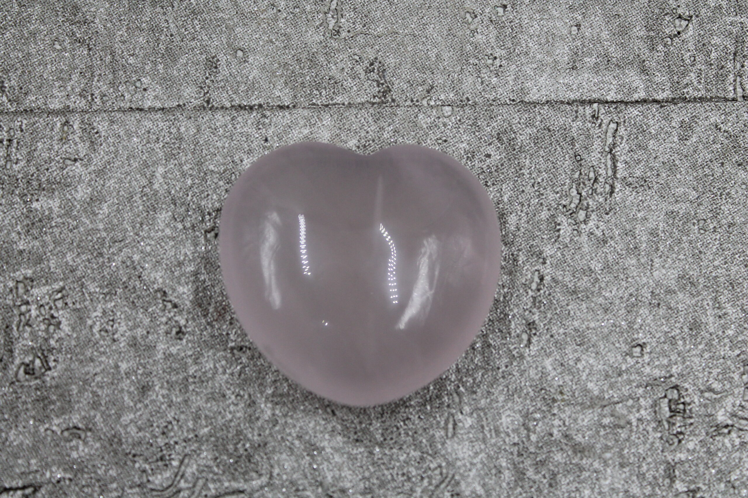 Rose Quartz Heart