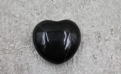 Black Tourmaline Heart 45MM