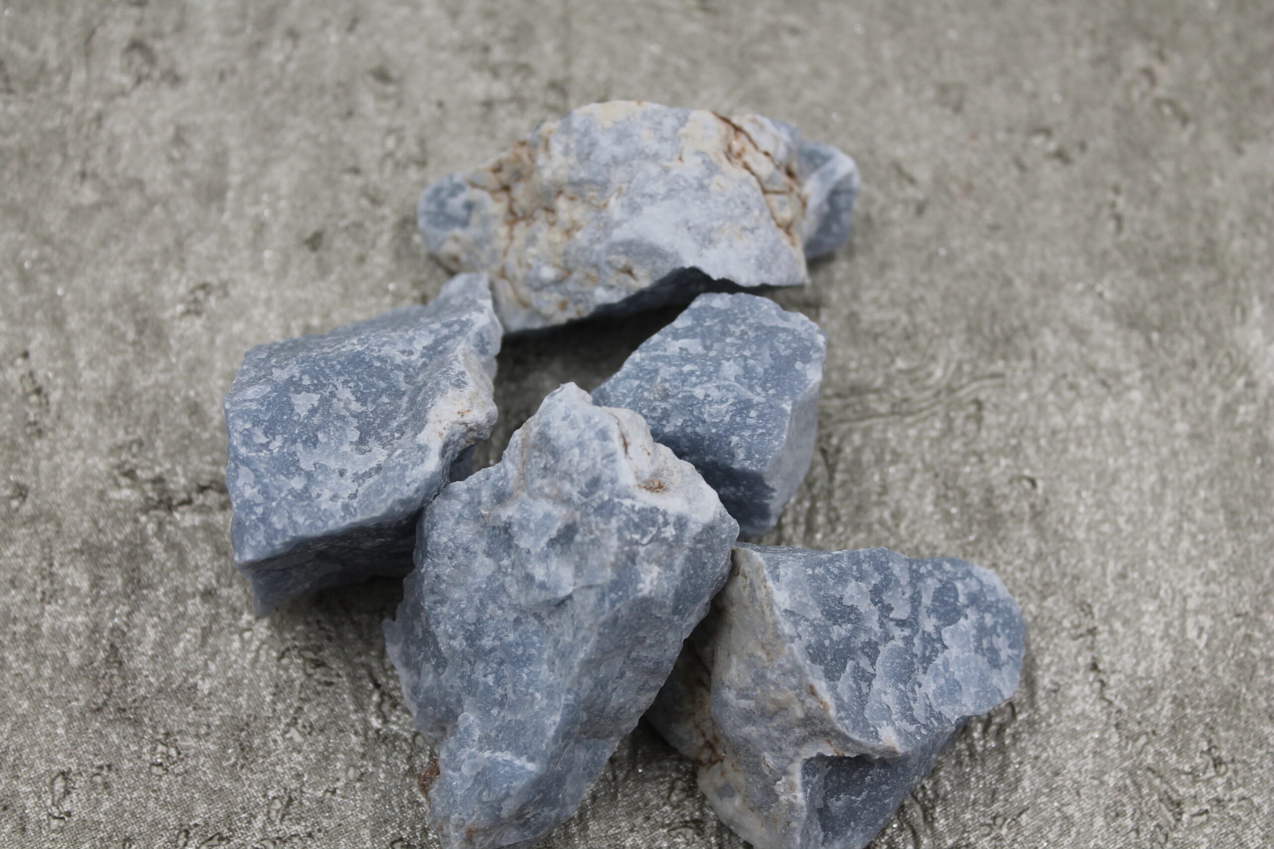 Angelite Rough Healing Crystal