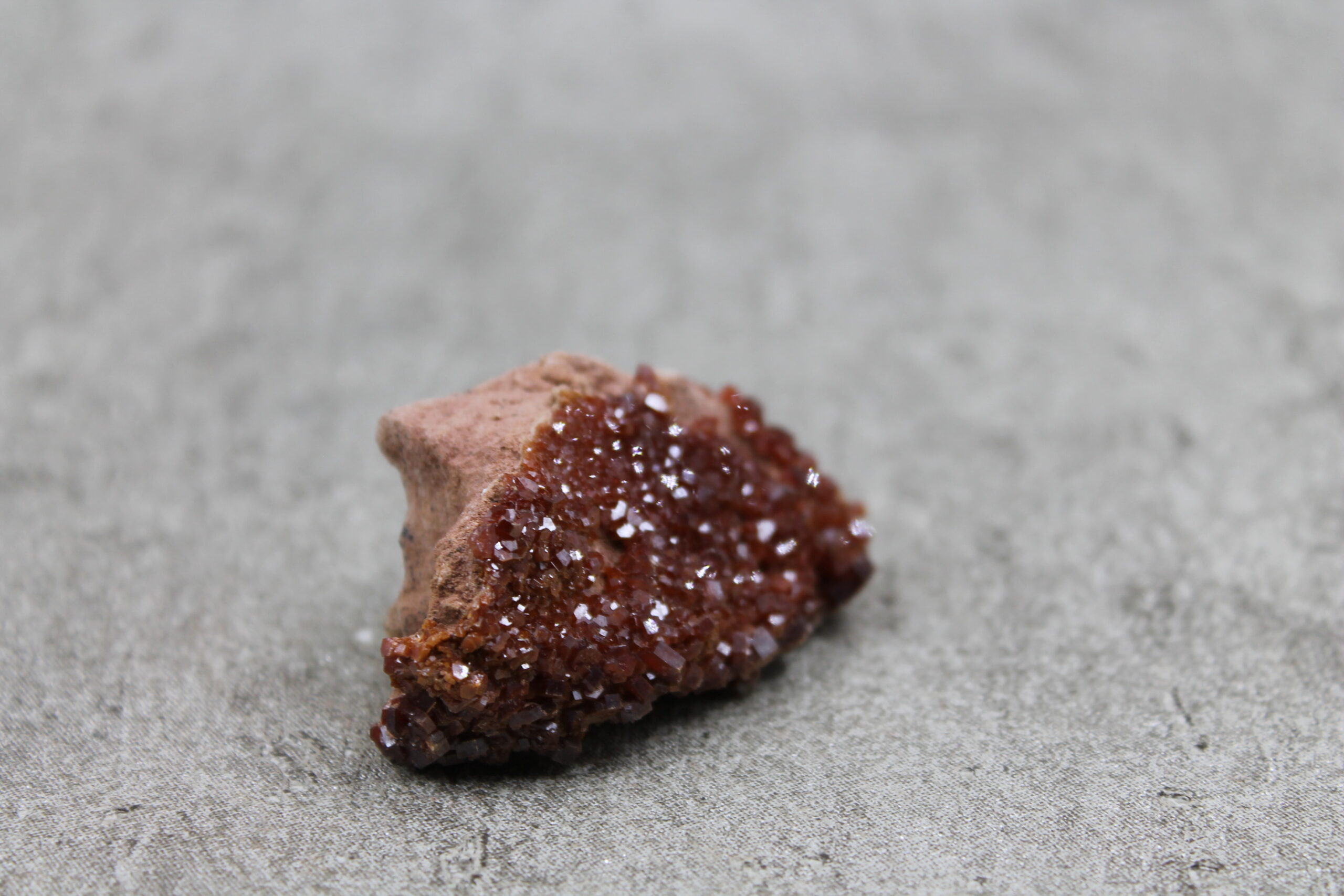 Vanadinite Cluster Specimen (1) - Healing Crystal 54g 60MM - Image 3