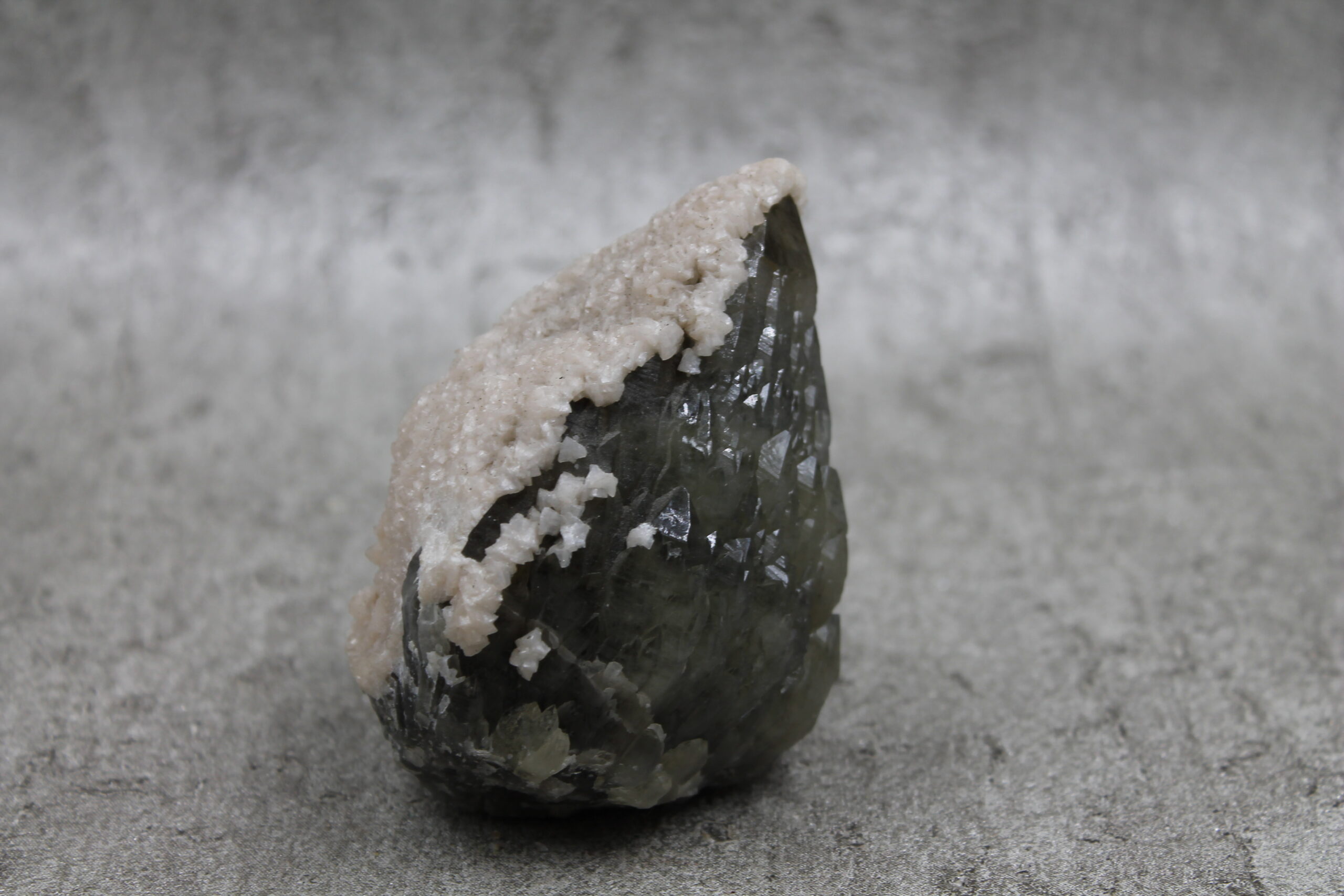 Smoky Quartz and Dolomite with Pyrite 'Pine Cone' Formation - 553g 80MM - Image 9