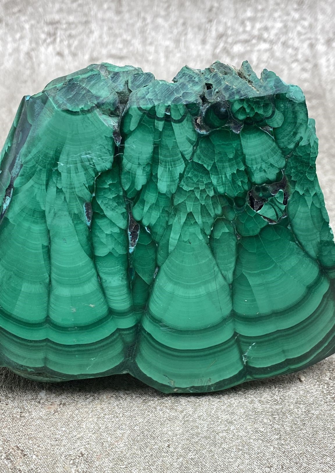 Polished Malachite Specimen Healing Crystal