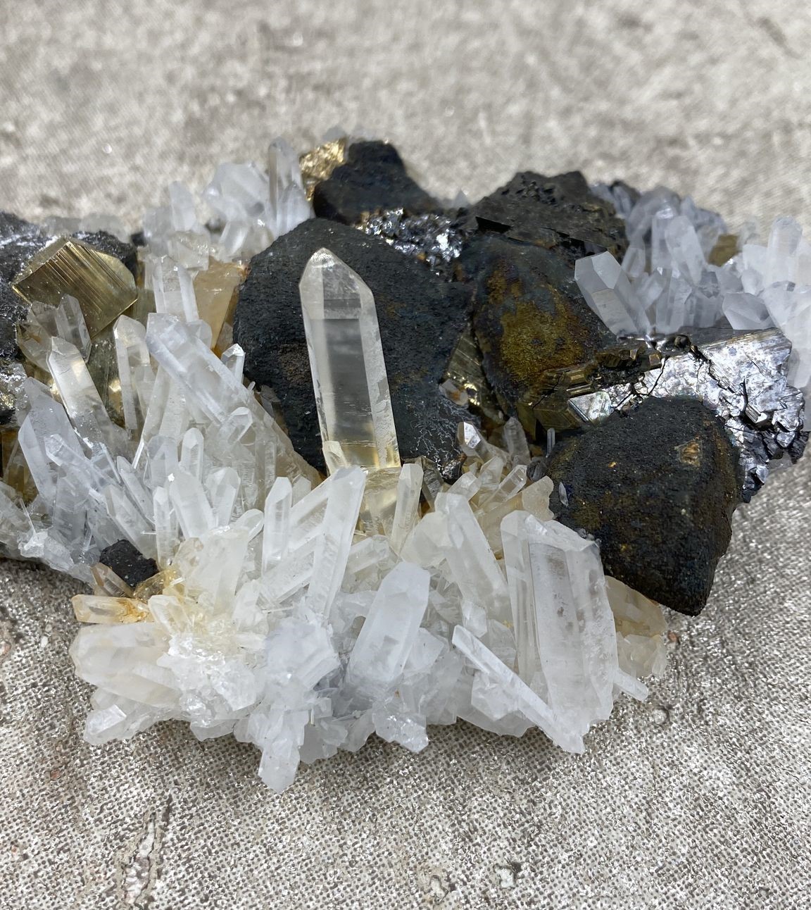 Sphalerite with Pyrite Specimen