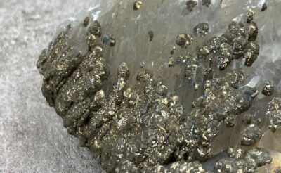 Pyrite on Barite Specimen