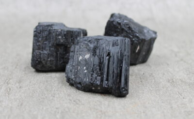 Black Tourmaline Chunks - 165g 50MM x 40MM