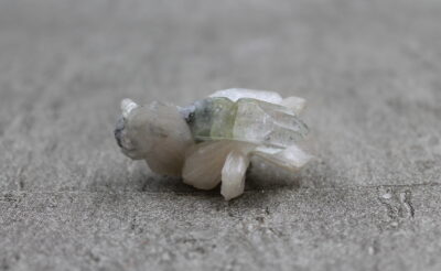 Green Apophyllite and Stilbite Cluster Healing Crystal (1) - 27g 50MM