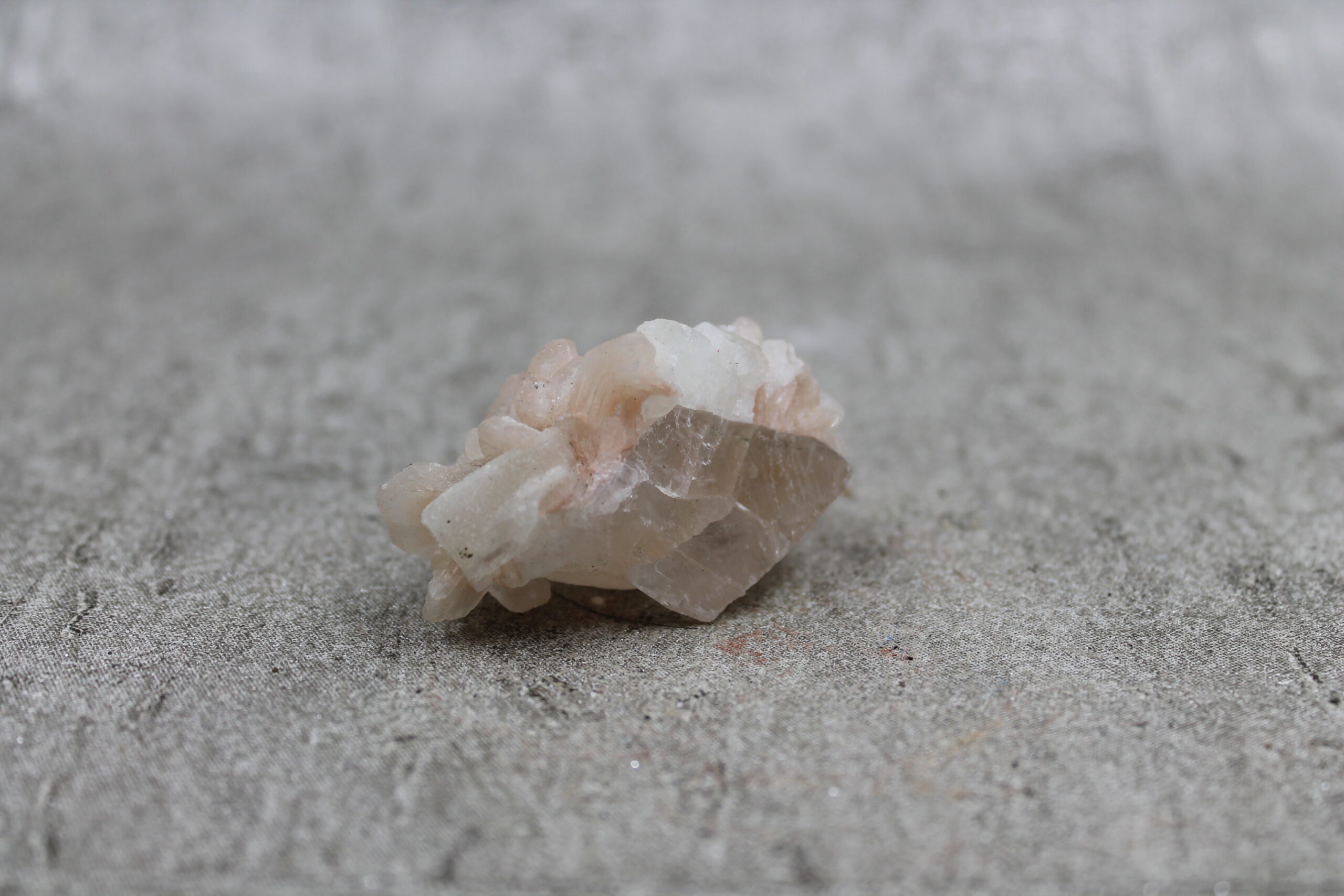 Apophyllite and Stilbite Cluster Healing Crystal (2) - 52g 55MM - Image 2