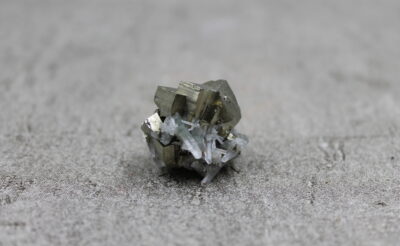 Pyrite and Quartz Specimen - 31g 30MM x 20MM