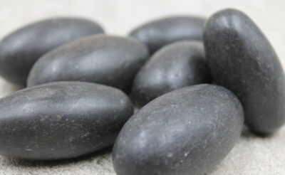 Rare Black Shiva Lingam (Medium)