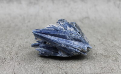 Blue Kyanite and Quartz Specimen Crystal