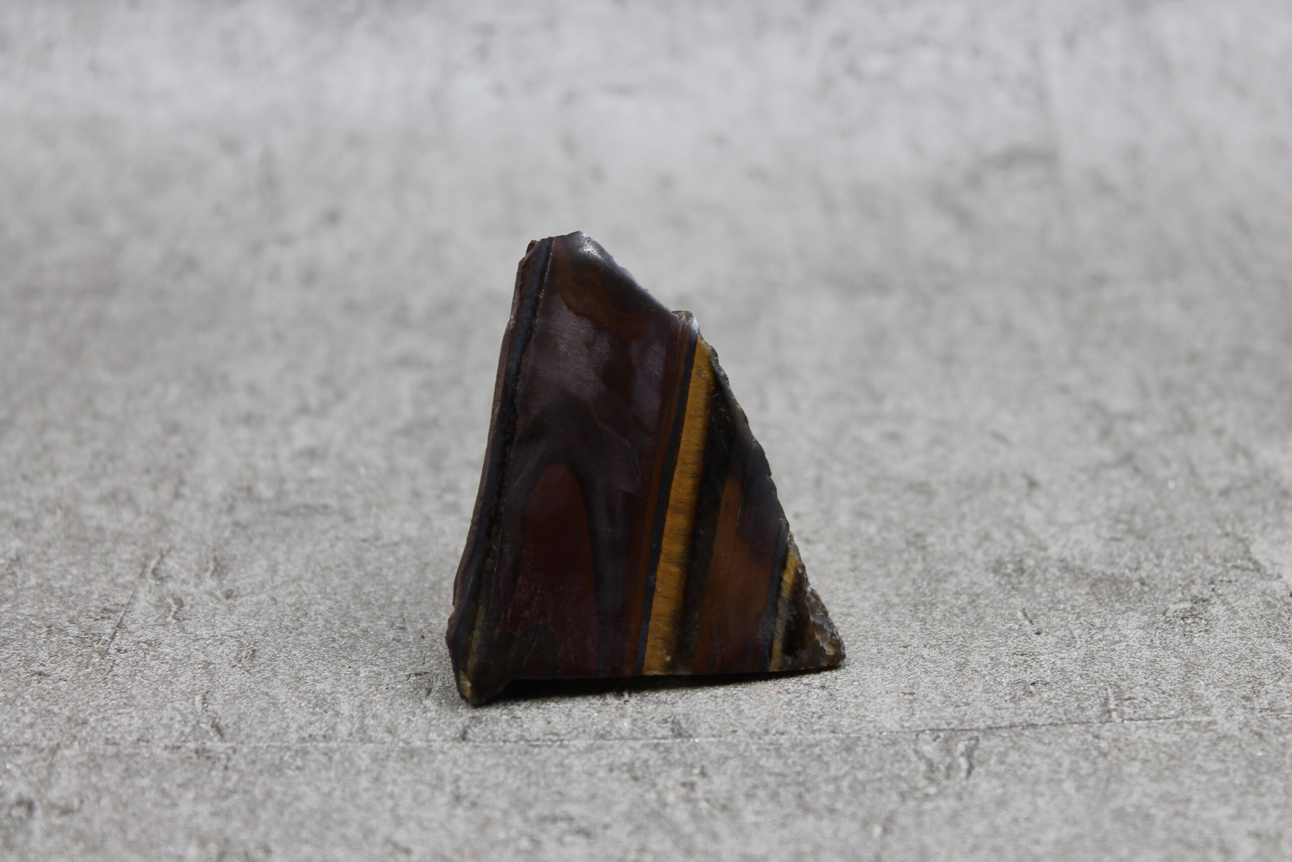Tiger's Eye Polished Slice Healing Crystal - 78g 60MM - Image 4