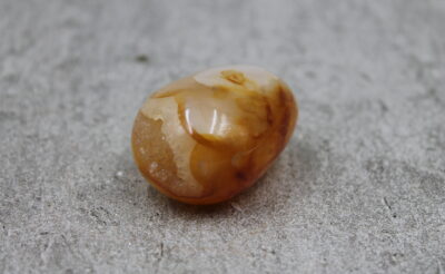 Carnelian Pebble Specimen Crystal - 103g