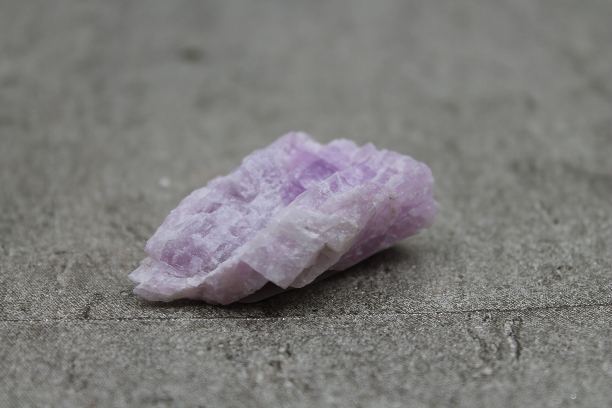 Kunzite Rough Specimen Crystal - 125g