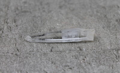 Lemurian Quartz Crystal Point Healing Crystal (2) - 17g 70MM