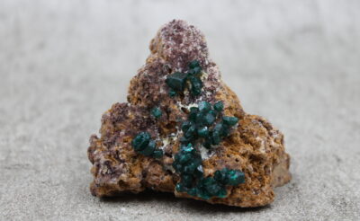 Dioptase Cluster Specimen Healing Crystal - 132g 70MM