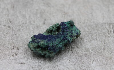 Azurite on Malachite Specimen Crystal -22g 30MM