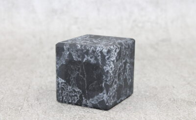 Petrovsky Shungite and Quartz Cube (LARGE) Healing Crystal - 399g 55MM