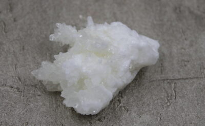 White Aragonite Rough Specimen Crystal - 148g